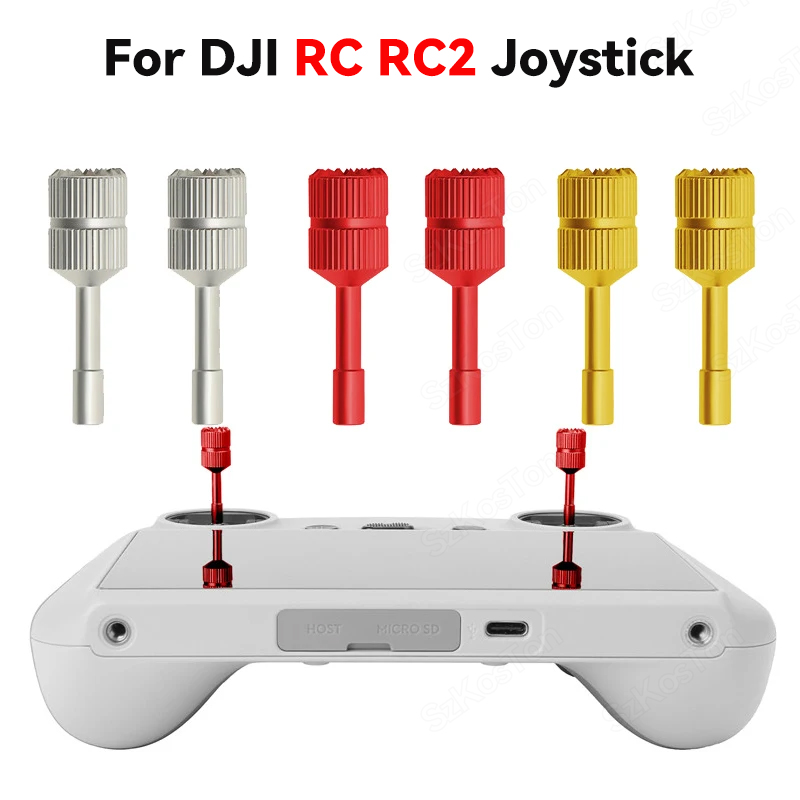 Joystick Rc Drone - Controlador de alumínio para dji rc/rc
