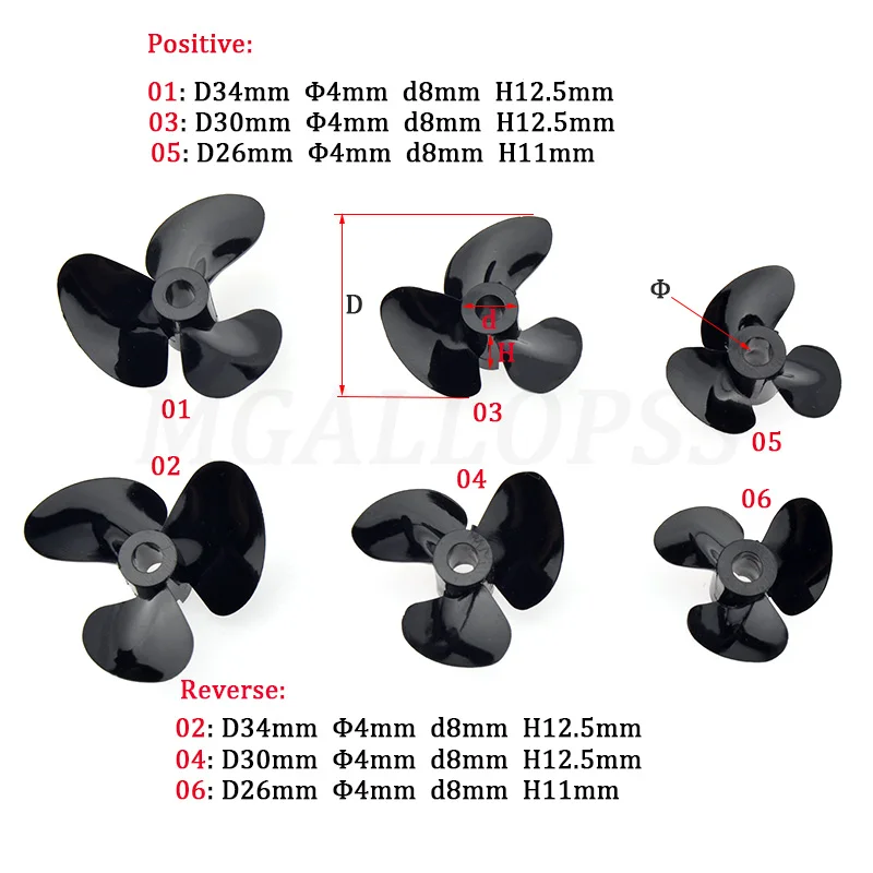 Propeller Balancer Tool - 1 peça (positivo/reverso) 3 lâminas de