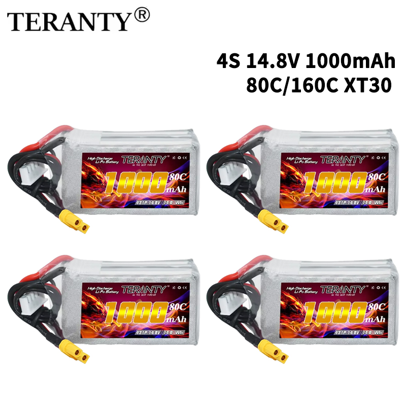 Drone Rc Board - Bateria Lipo TERANTY 4S 1000mAh 14.8V
