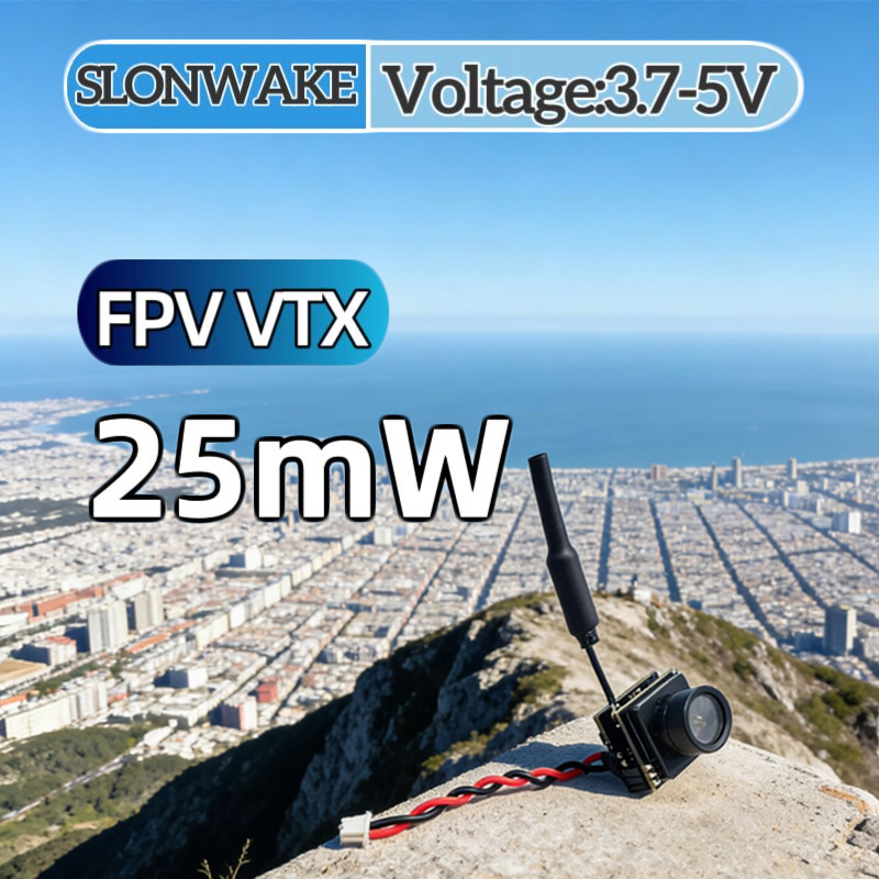 Drone Rc Controller And Receiver - Transmissor e Câmera Integrados SLONWAKE FPV