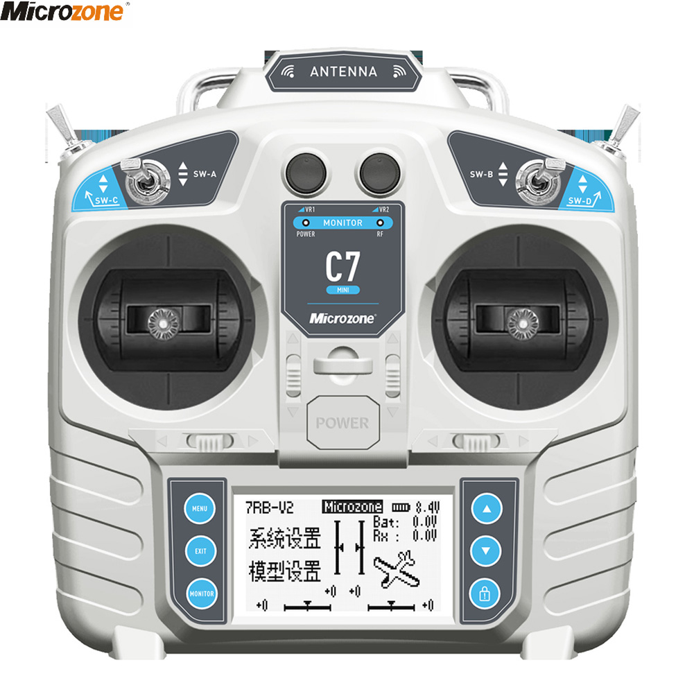 Drone Rc Aircraft - MicroZone MC7 Controlador C7 MINI Transmissor