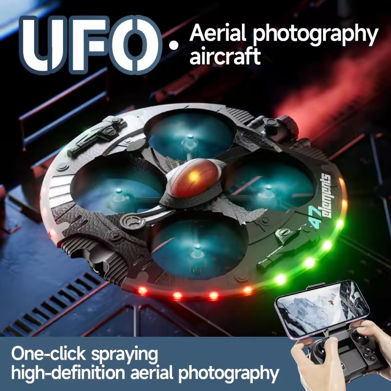 Drone Rc Fpv Manual - Drone FPV WIFI 8K com Iluminação