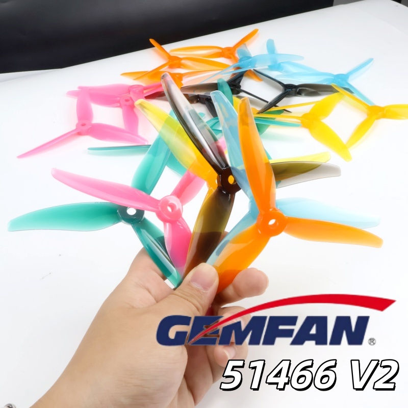 Drone Frame 5 Inch - 4 Peças Hélice Gemfan Hurricane 51466