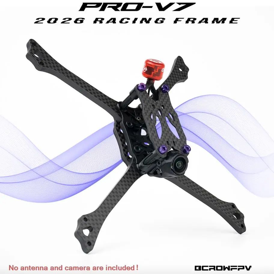 Drone Frame 5 Inch - Bcrowfpv PRO-V7 kit de quadro de