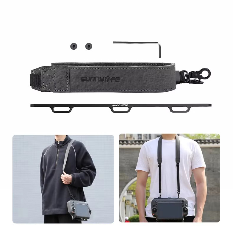 Drone Rc Controller Belt - 2 em 1 pescoço cordão gancho