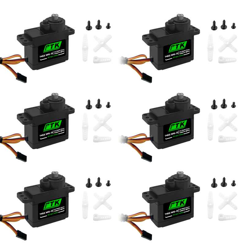 Drone Rc Aircraft - Servo Digital PTK 7452 MG-D 9g