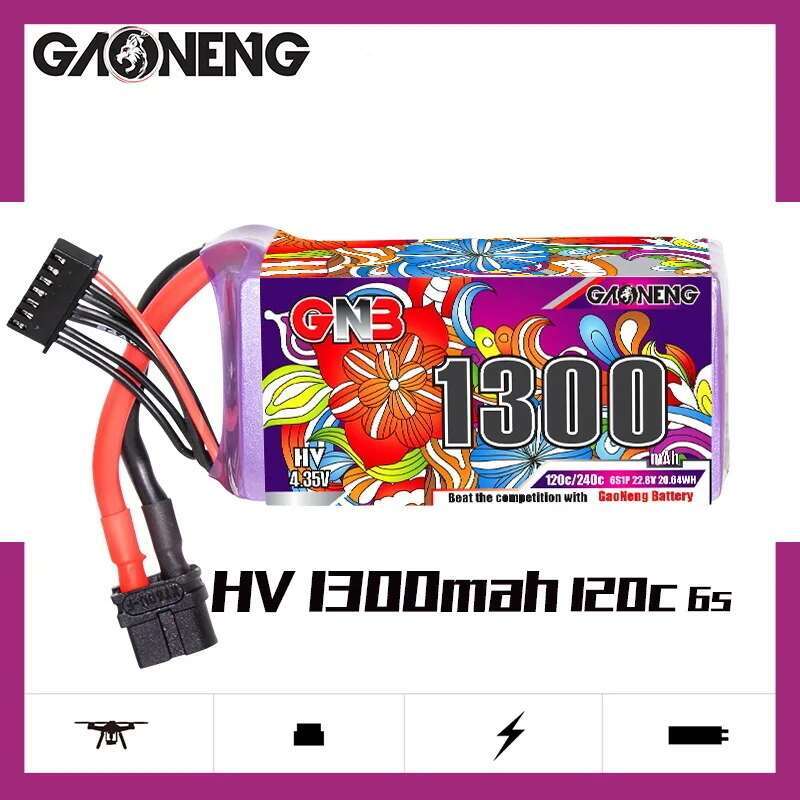 2 pces gwn 6s lipo bateria 22. - Drone Rc Board avaliação e preço