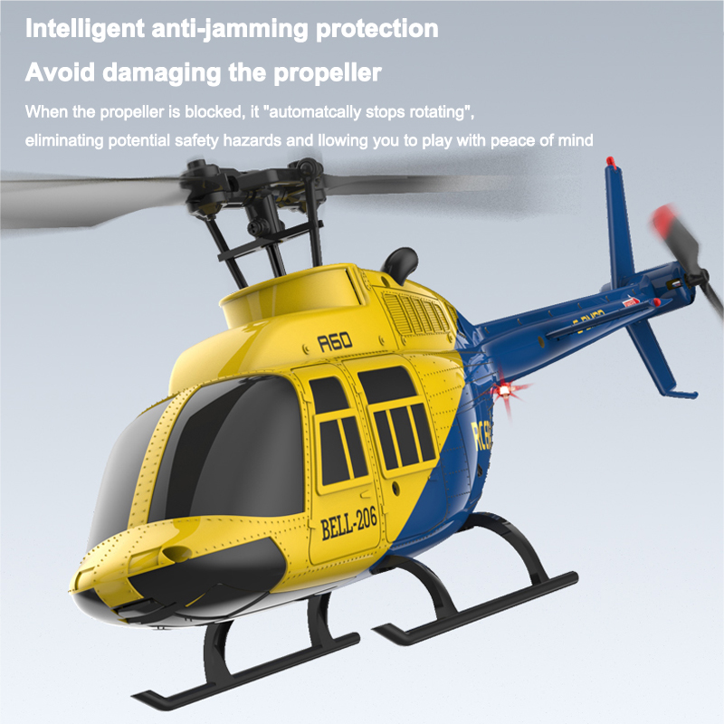 Helicóptero A60 RC 2.4G 6-Aixs - Drone Rc Bolide avaliação e preço