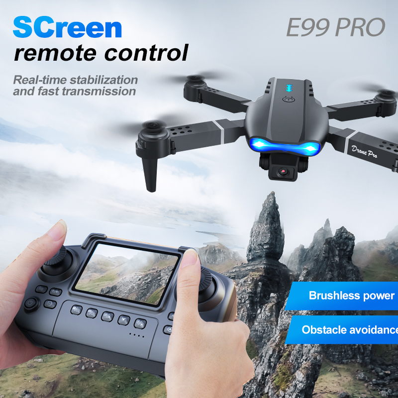 Drone RC ZNLYRION 4K com Câmer - Drone Rc E99 Pro avaliação e preço