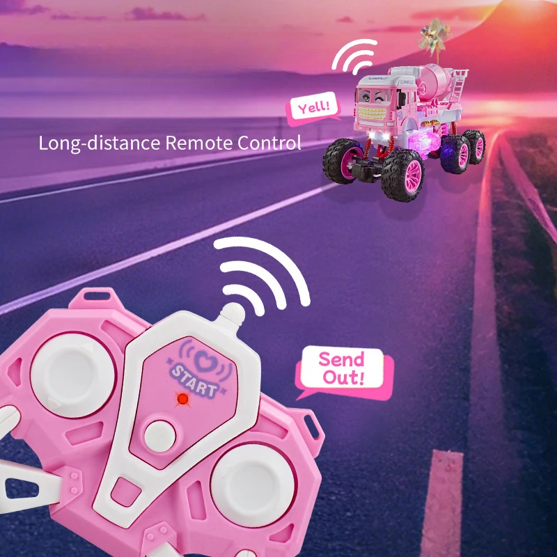 Carro RC Rosa 2.4G com Control - Drone Lidi Rc avaliação e preço