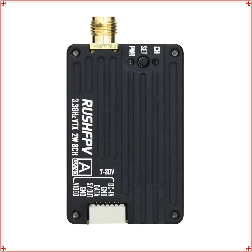 Novo Transmissor RUSHFPV 3.3G  - Drone Rc Controller And Receiver avaliação e preço