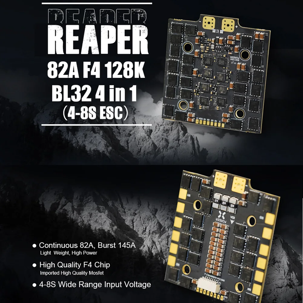 AvaCoreFoxeer Reaper V2 82a F4 - Drone Reaper Rc avaliação e preço