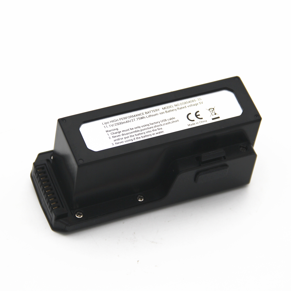 Bateria lipo 11.1v 2500mah par - Drone Sjrc avaliação e preço