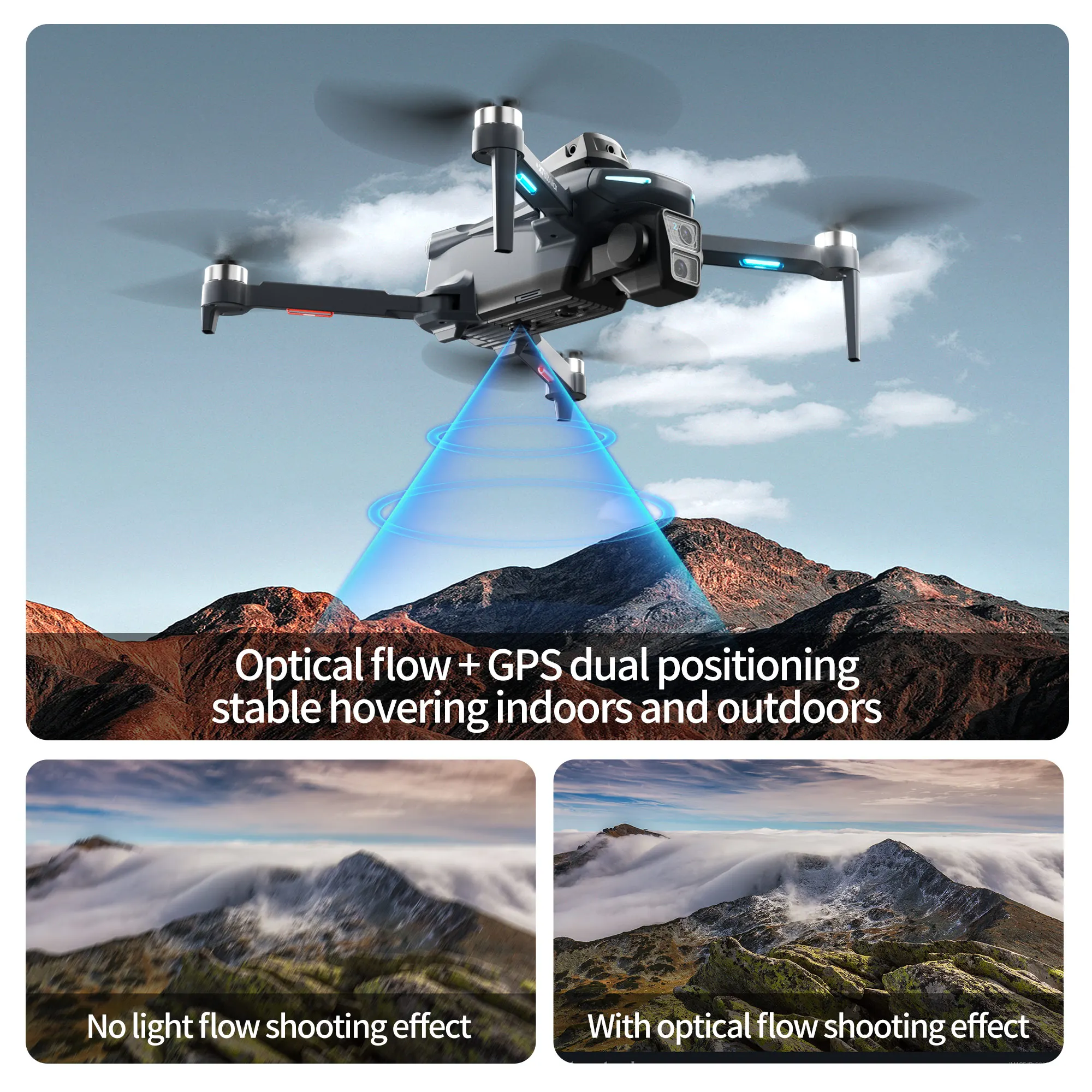 Drone GPS Lenovo XT606 MAX com - Rc Drone E88 avaliação e preço