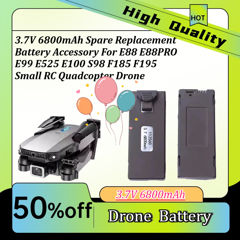 Bateria de Substituição 3.7V 6 - Drone Rc E99 avaliação e preço