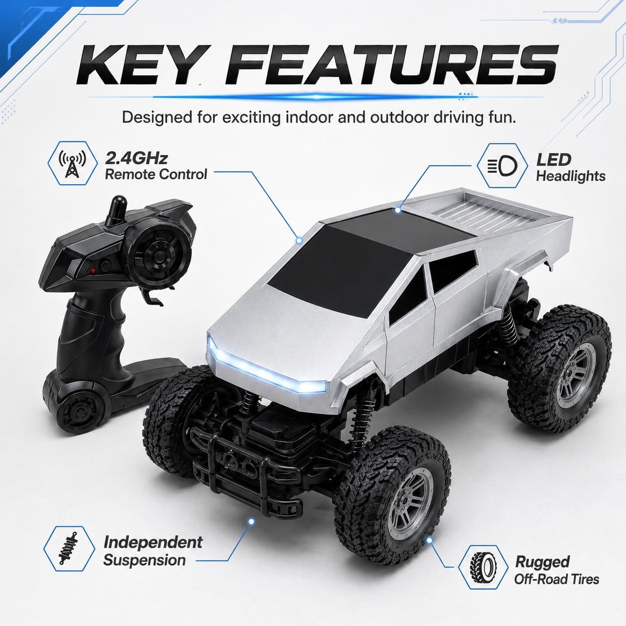 Caminhão de Controle Remoto RC - Drone Rc Bolide avaliação e preço