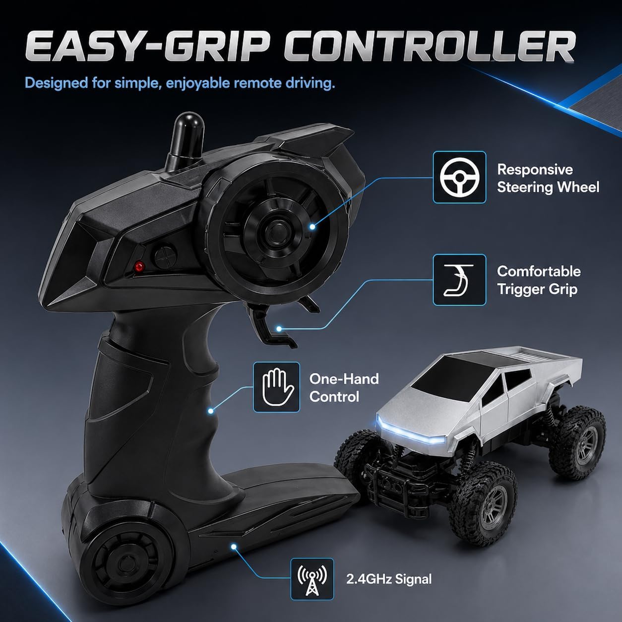 Caminhão de Controle Remoto RC - Drone Rc Bolide avaliação e preço