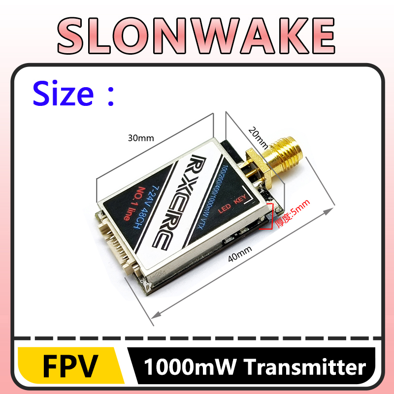 Transmissor de Vídeo Ajustável - Drone Rc Controller And Receiver avaliação e preço