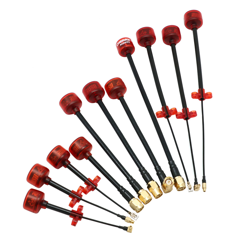 Rush cereja fpv 5.8g antena lh - Drone Tech Rc avaliação e preço