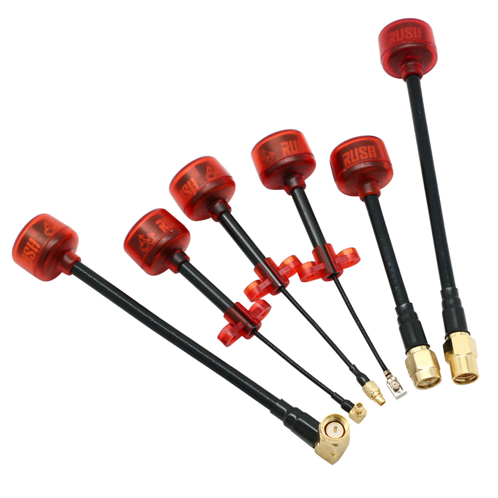Rush cereja fpv 5.8g antena lh - Drone Tech Rc avaliação e preço