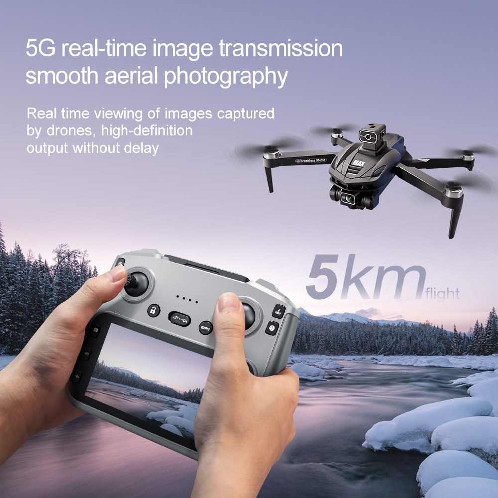V168 PRO Max GPS Drone 8K Prof - Drone Rc Cable avaliação e preço