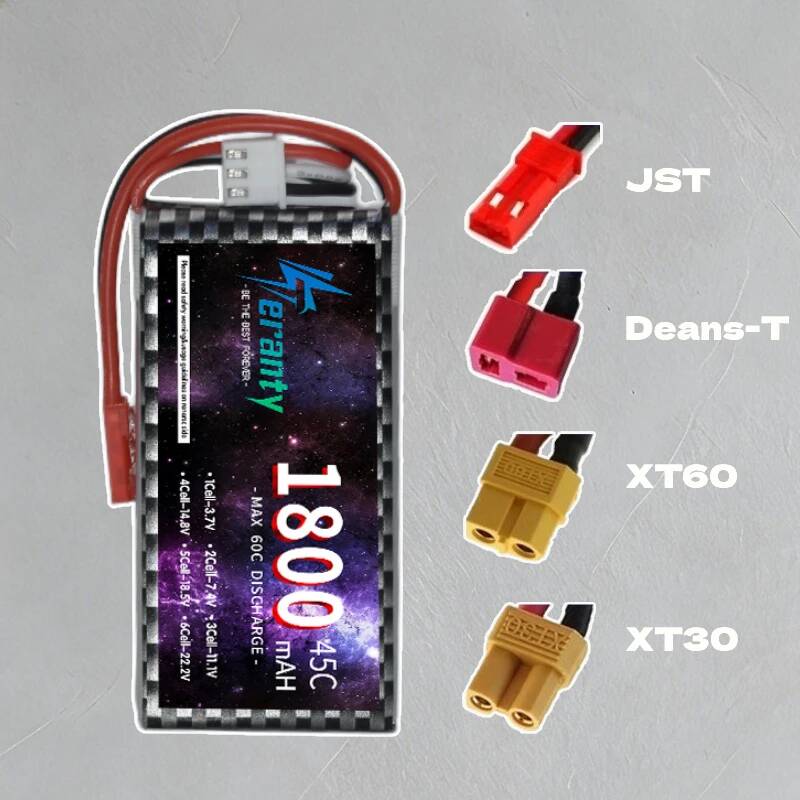 Bateria Lipo TERANTY 2S 3S 4S  - Drone Rc Boat avaliação e preço