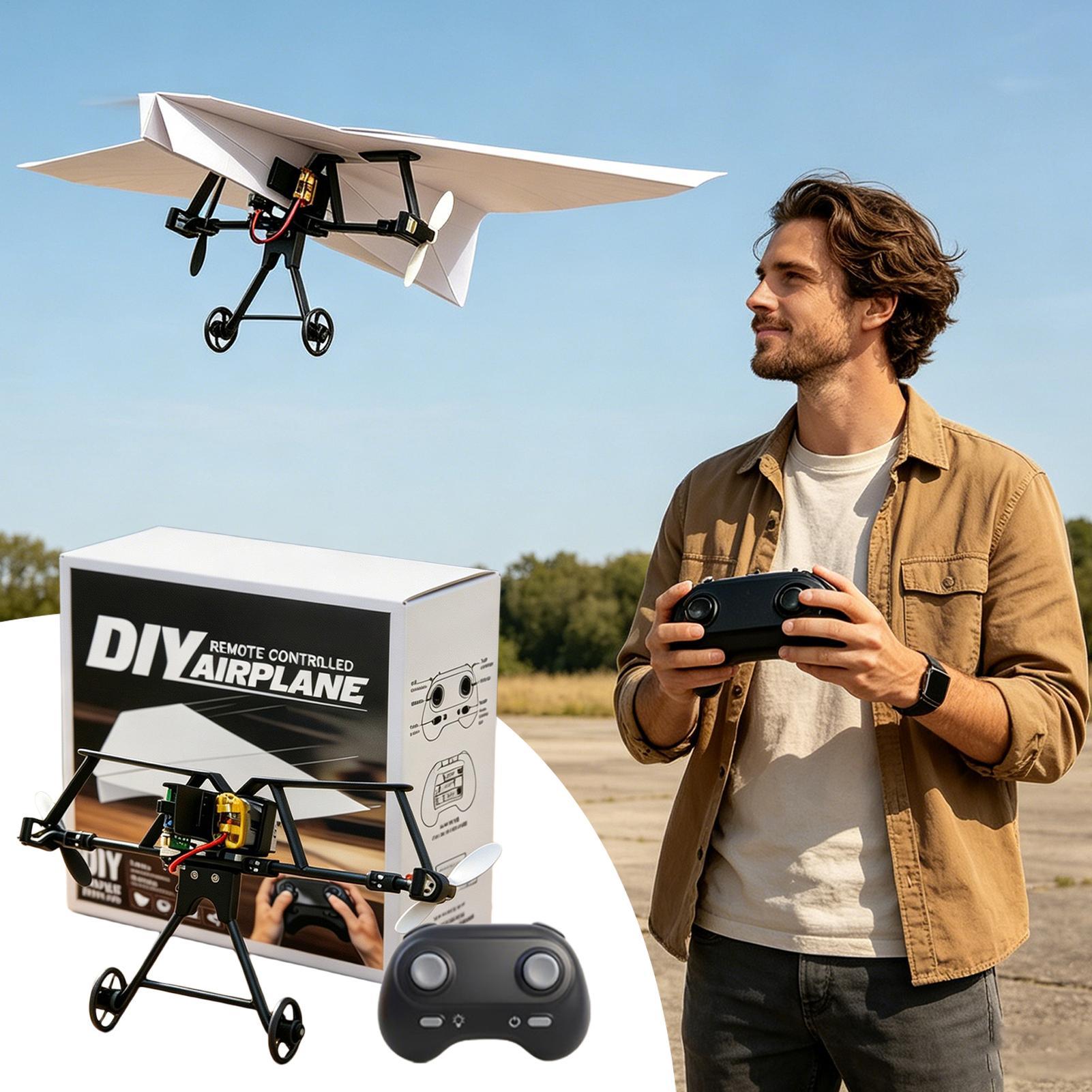 Kit de Avião de Papel RC DIY c - Plane Drone Rc avaliação e preço