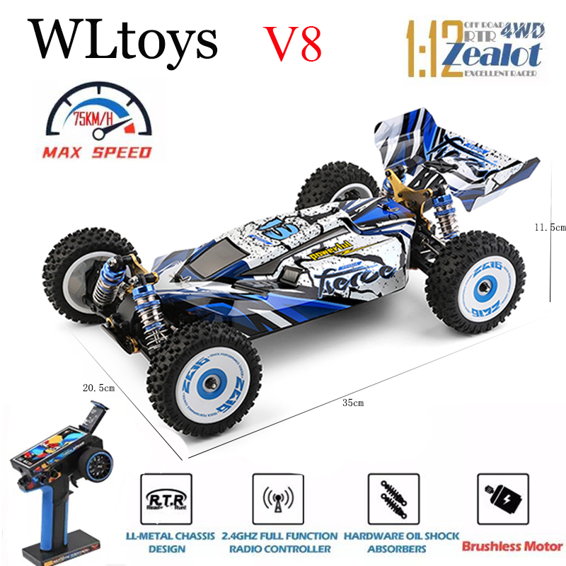 WLtoys 124017 124007   75 km/h - Drone Or Rc Car avaliação e preço