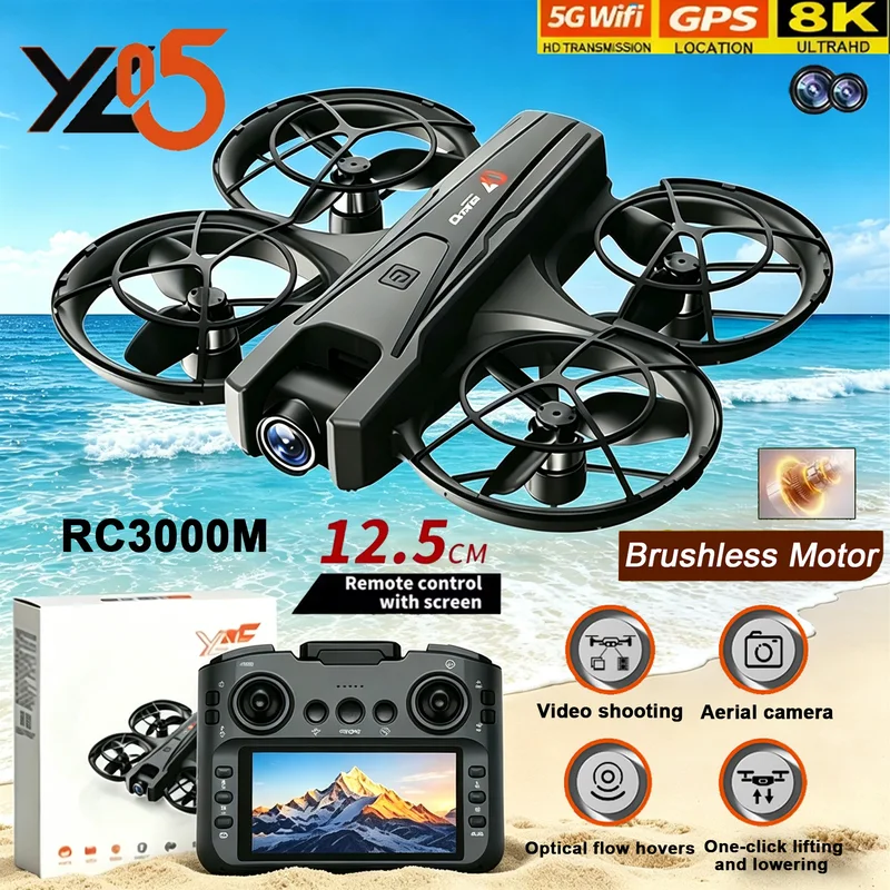 Drone YL05 8K HD com Câmera Du - Dj Rc Drone avaliação e preço