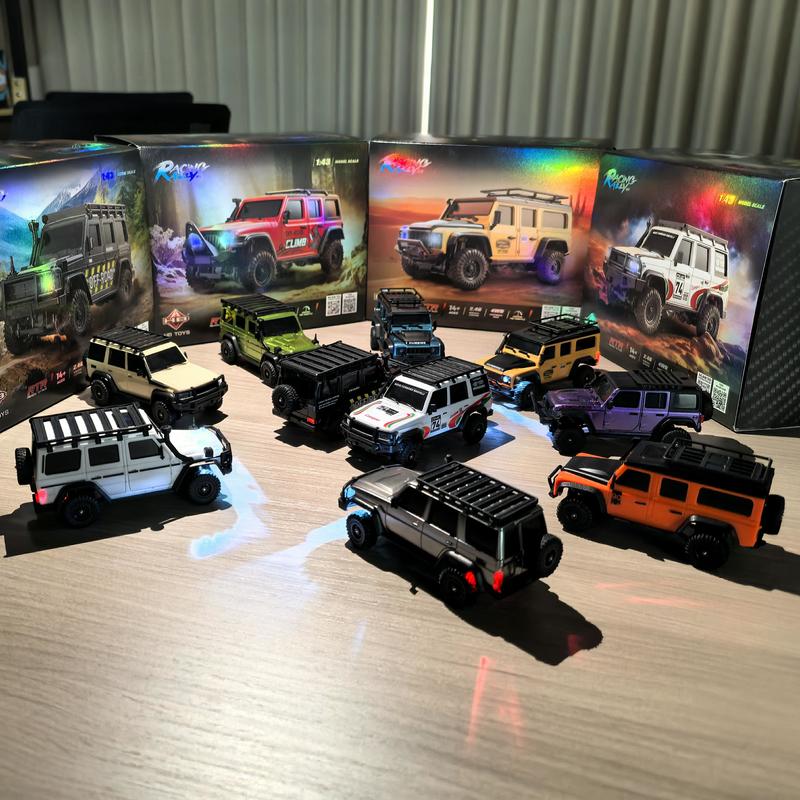 HuangBo 1:43 Escala 4x4 RC Roc - Drone Or Rc Car avaliação e preço