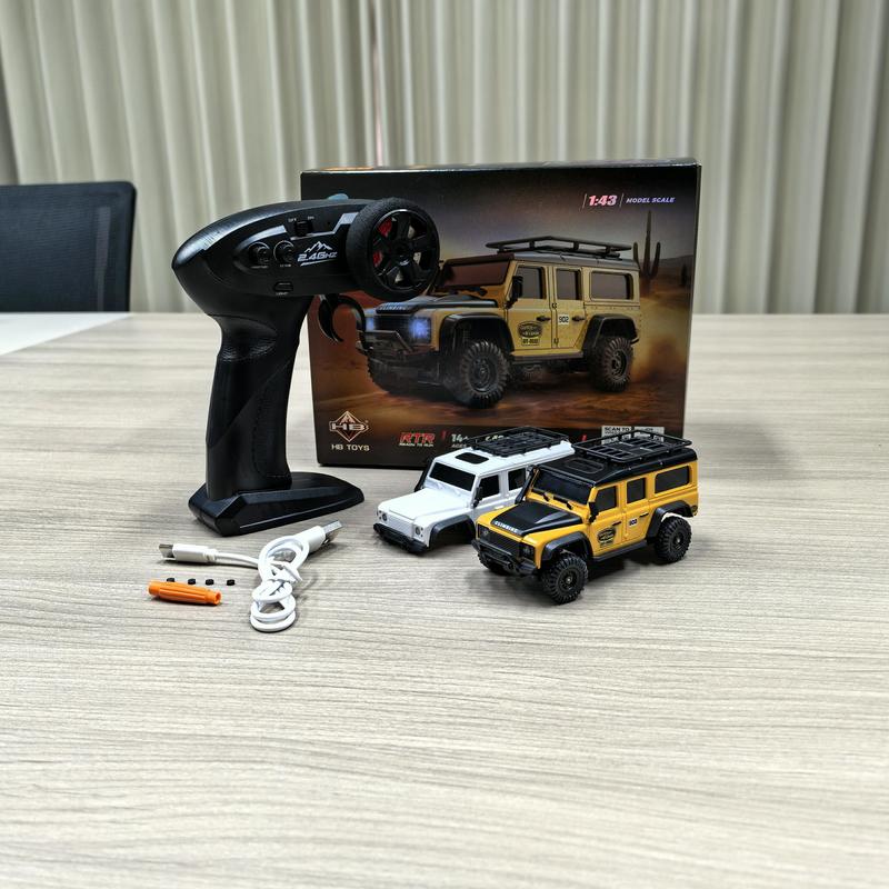 HuangBo 1:43 Escala 4x4 RC Roc - Drone Or Rc Car avaliação e preço