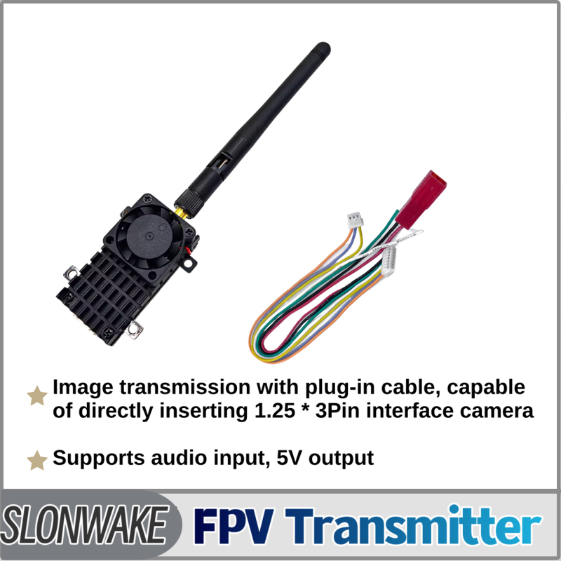 SLONWAKE 5.8G 3000mW Simulação - Drone Rc Controller And Receiver avaliação e preço