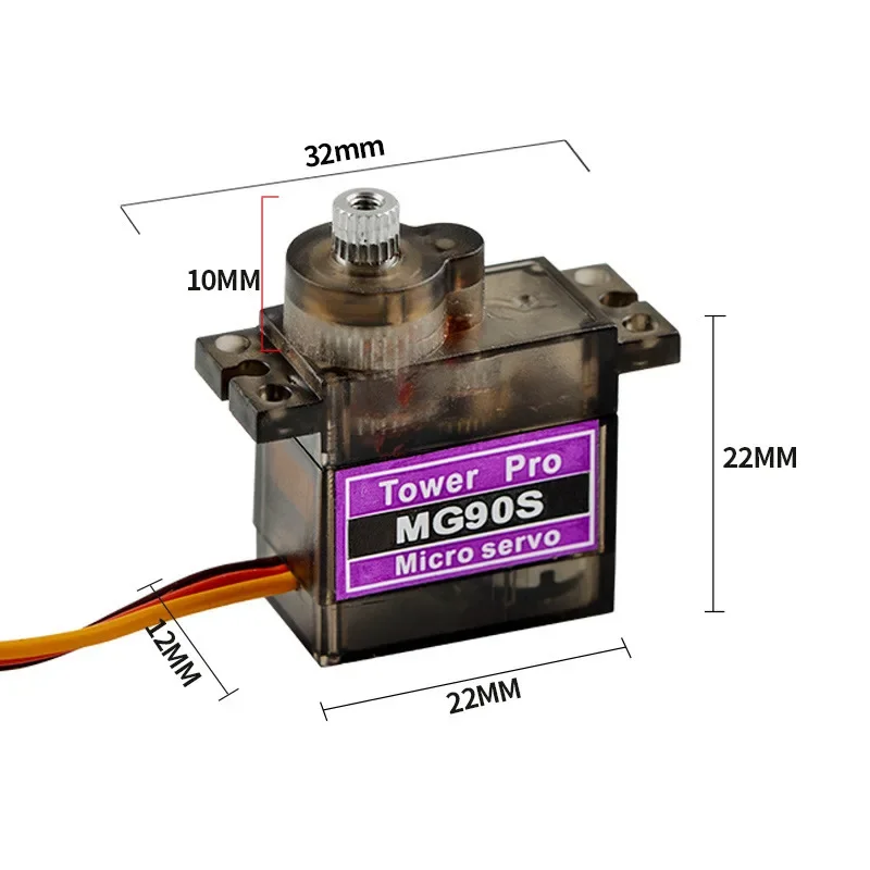 Sg90/mg90s 9g micro servo digi - Drone Rc Aircraft avaliação e preço