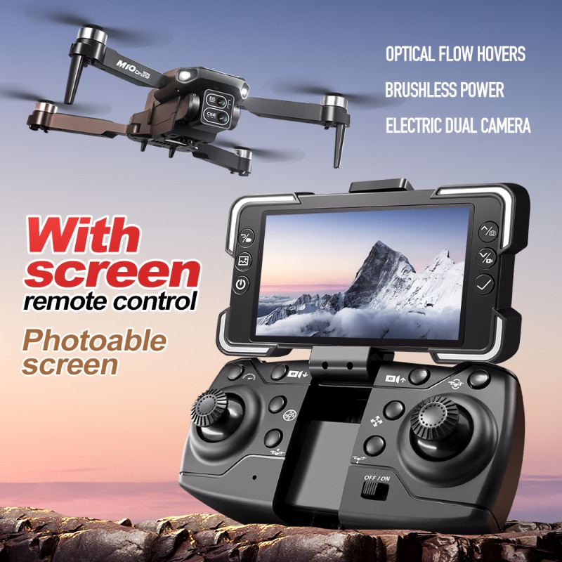 Drone com Câmera M10, Controle - Drone Rc Cable avaliação e preço