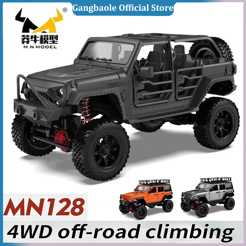 Carro RC Crawler 4x4 MN128 2.4 - Drone Rc Bolide avaliação e preço