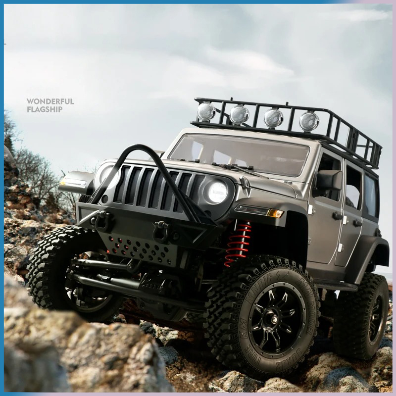 Carro RC Crawler 4x4 MN128 2.4 - Drone Rc Bolide avaliação e preço