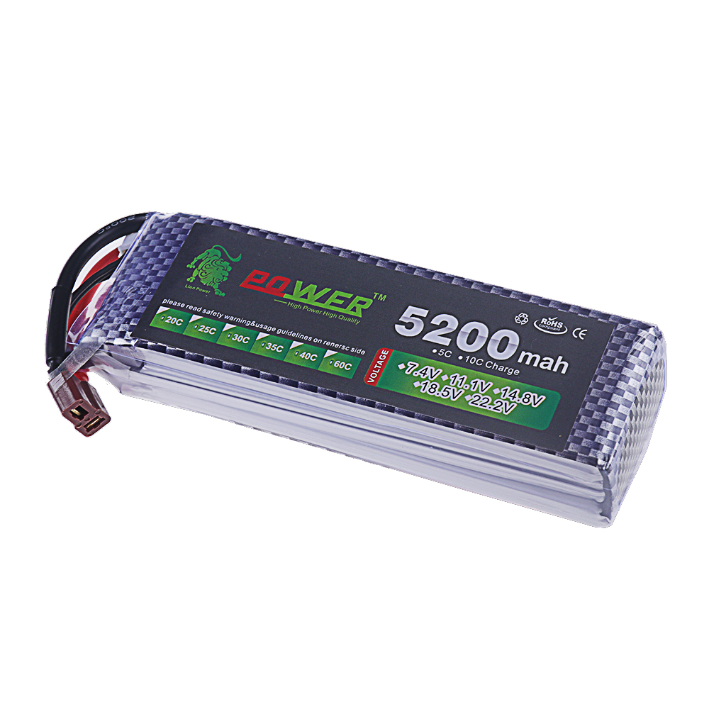 Bateria lipo 3s 11.1v 5200mah  - Drone Rc Boat avaliação e preço