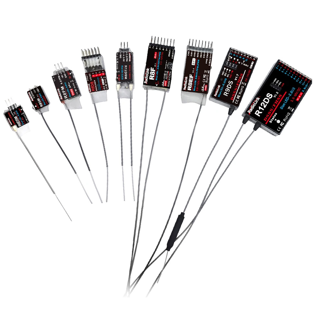Radiolink R12DSM R12DS R9DS R8 - Joystick Rc Drone avaliação e preço