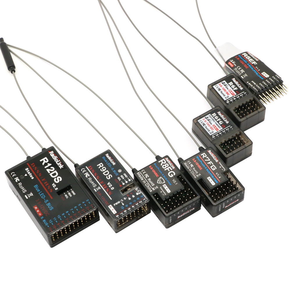 Radiolink R12DSM R12DS R9DS R8 - Joystick Rc Drone avaliação e preço